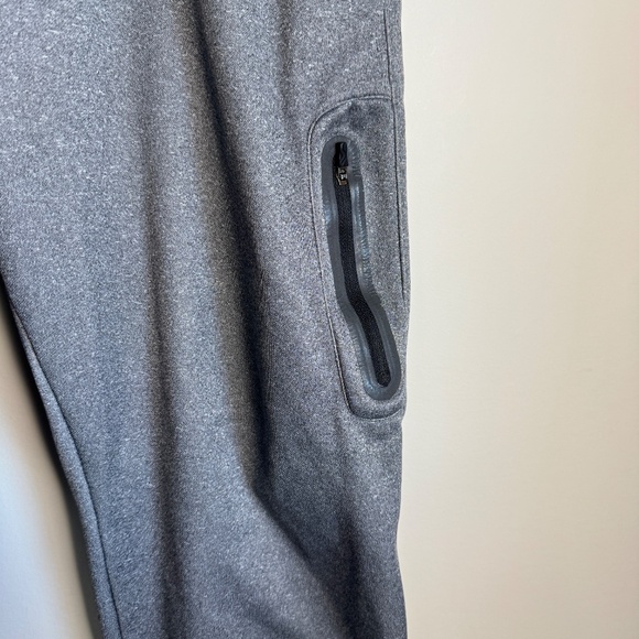 Reebok Men's Large Pull-On Athletic Sweatpants Gray Light Fleece Activewear‎ Gym - Picture 4 of 15